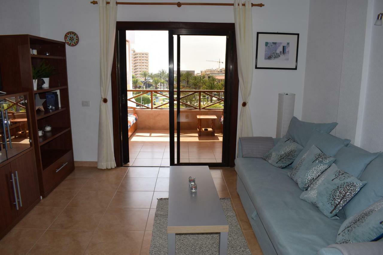 Sunny Summerland Los Cristianos, Ap With City And Ocean View 로스크리스티아노스 외부 사진